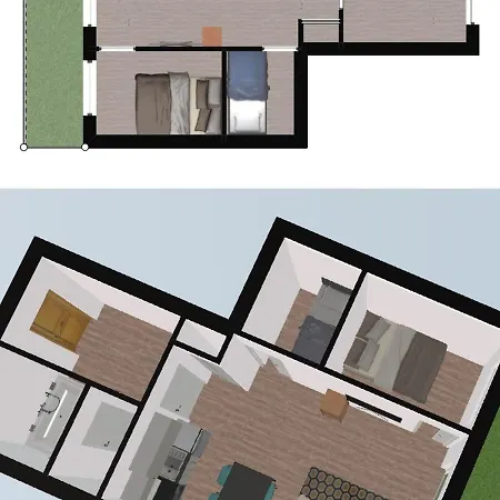 élégant à Avec Balcon, Parking, Wifi - Fr-1-694-270 *
